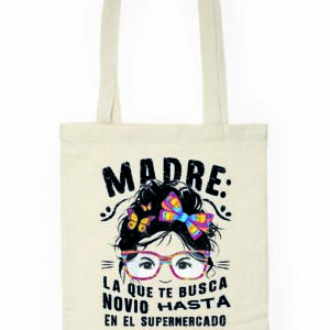 BOLSA TELA MAMA BUSCA NOVIO