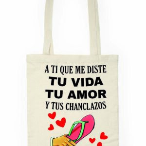BOLSA DE TELA MAMA CHANCLAZOS
