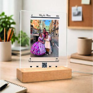 LAMPARA METACRILATO FOTO+ SPOTIFY