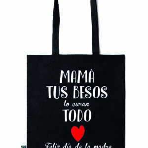 BOLSA DE TELA MAMA BESOS