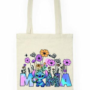 BOLSA DE TELA MAMA STITCH