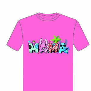 CAMISETA MAMA STITCH