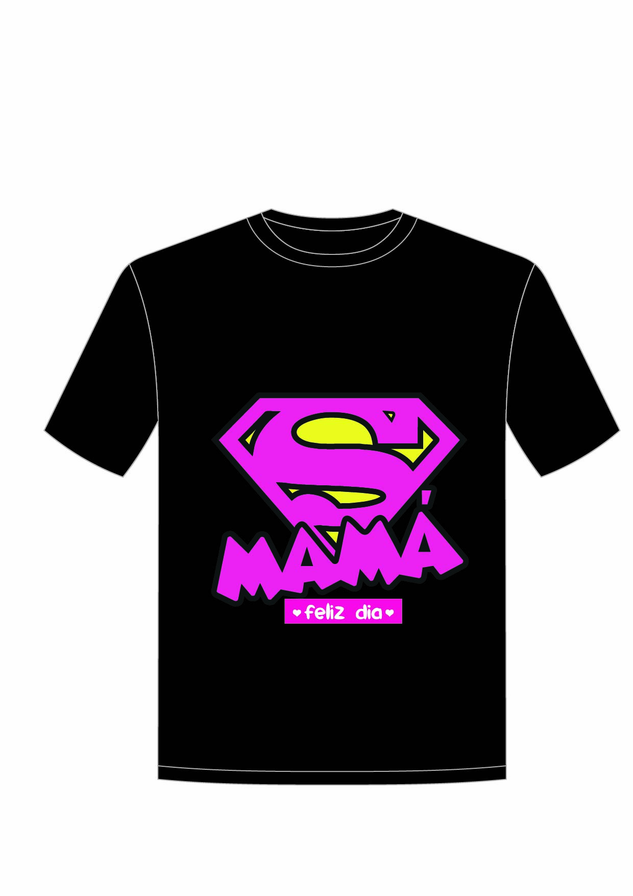 CAMISETA SUPER MAMA